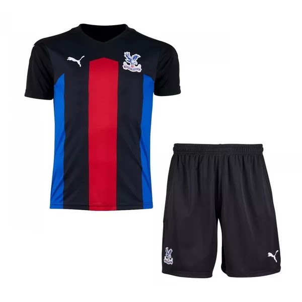 Trikot Crystal Palace Ausweich Kinder 2020-21 Schwarz